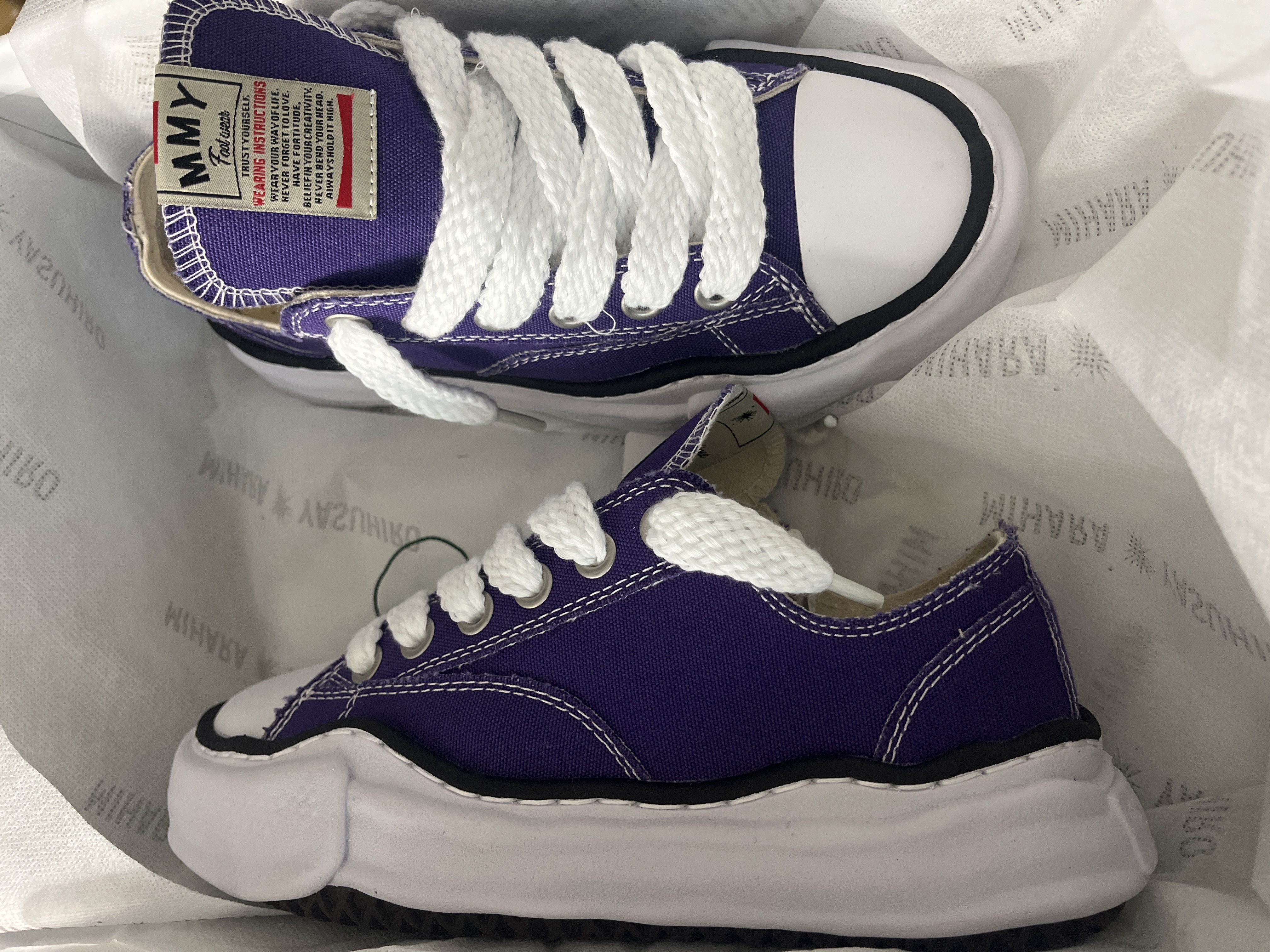 Mihara Yasuhiro White Purple  NO.724 review 1