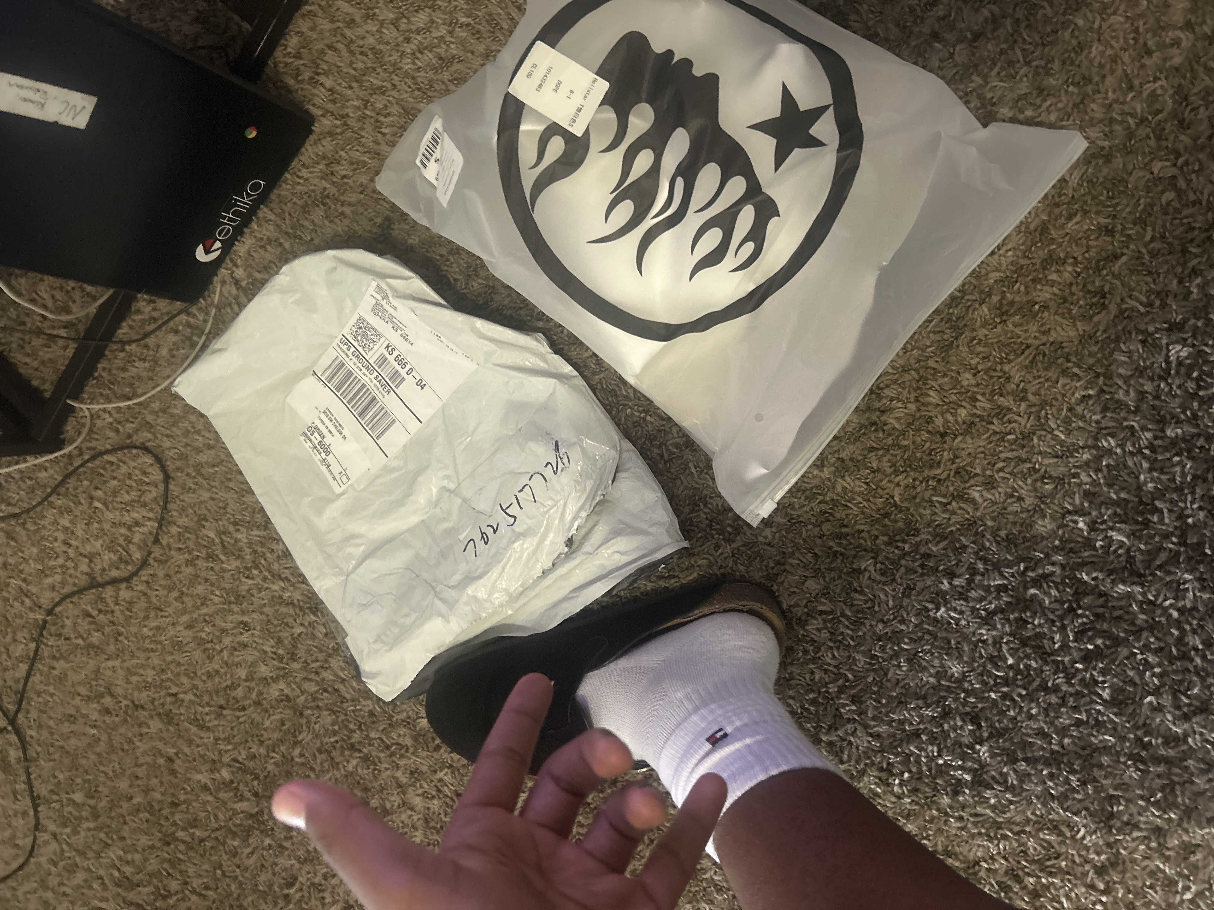 Hellstar Eyeball T-Shirt White review 0