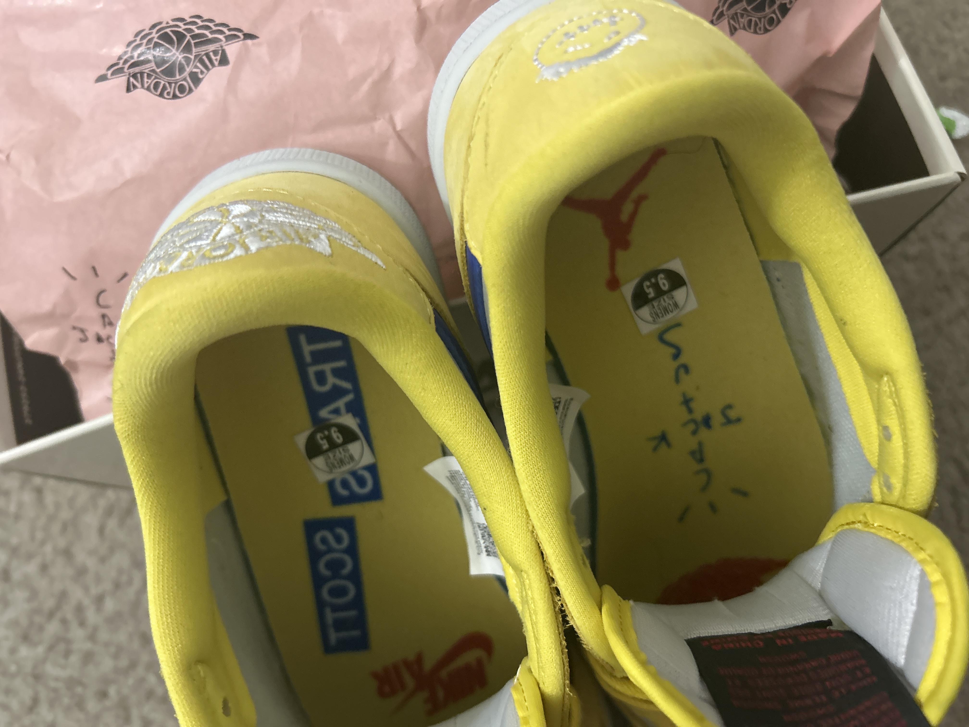 Travis Scott x Air Jordan 1 Low OG 'Canary' DZ4137-700 review Lia 05