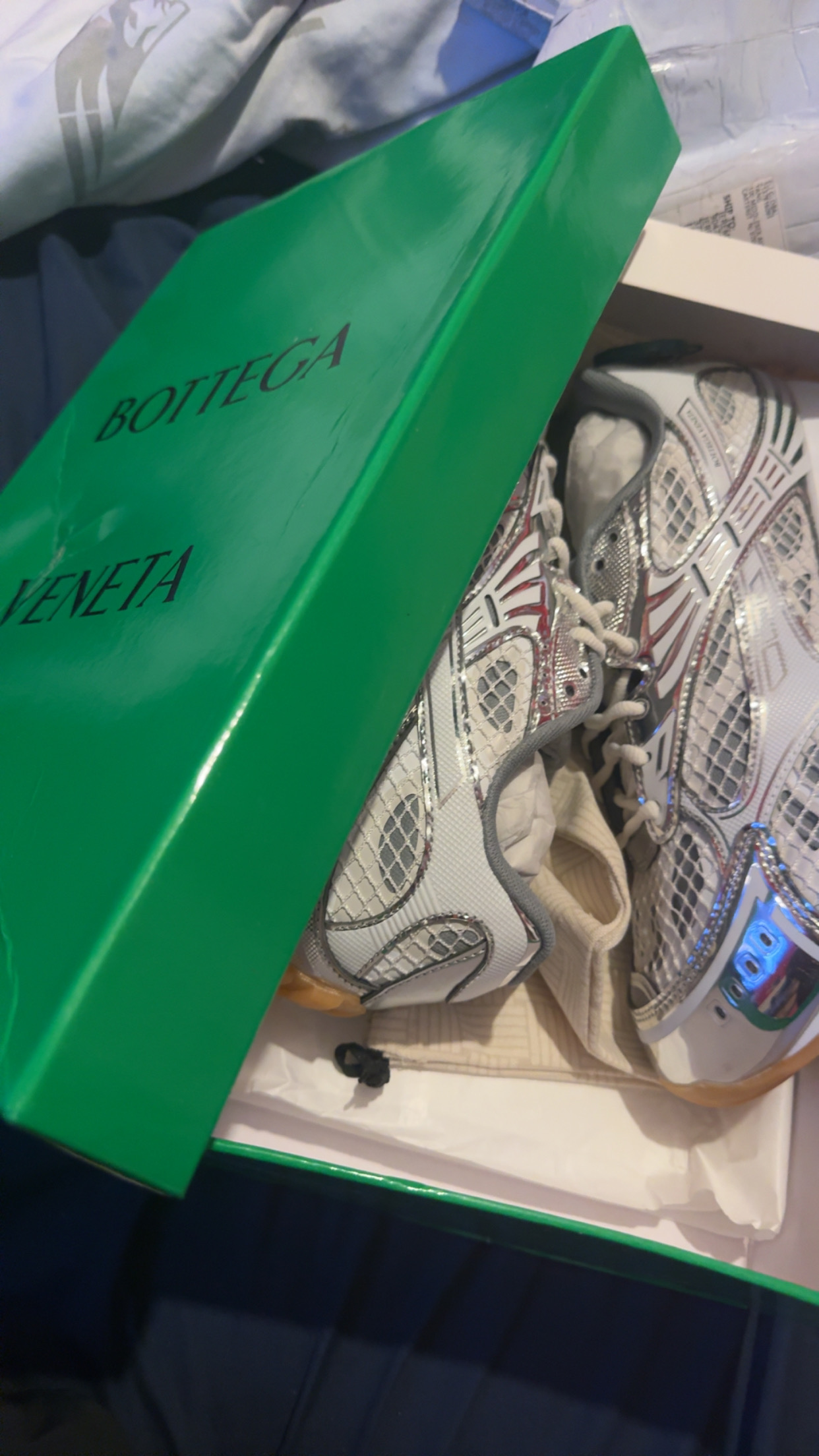 Bottega Veneta Orbit Silver  Reps review Jeremiah 00