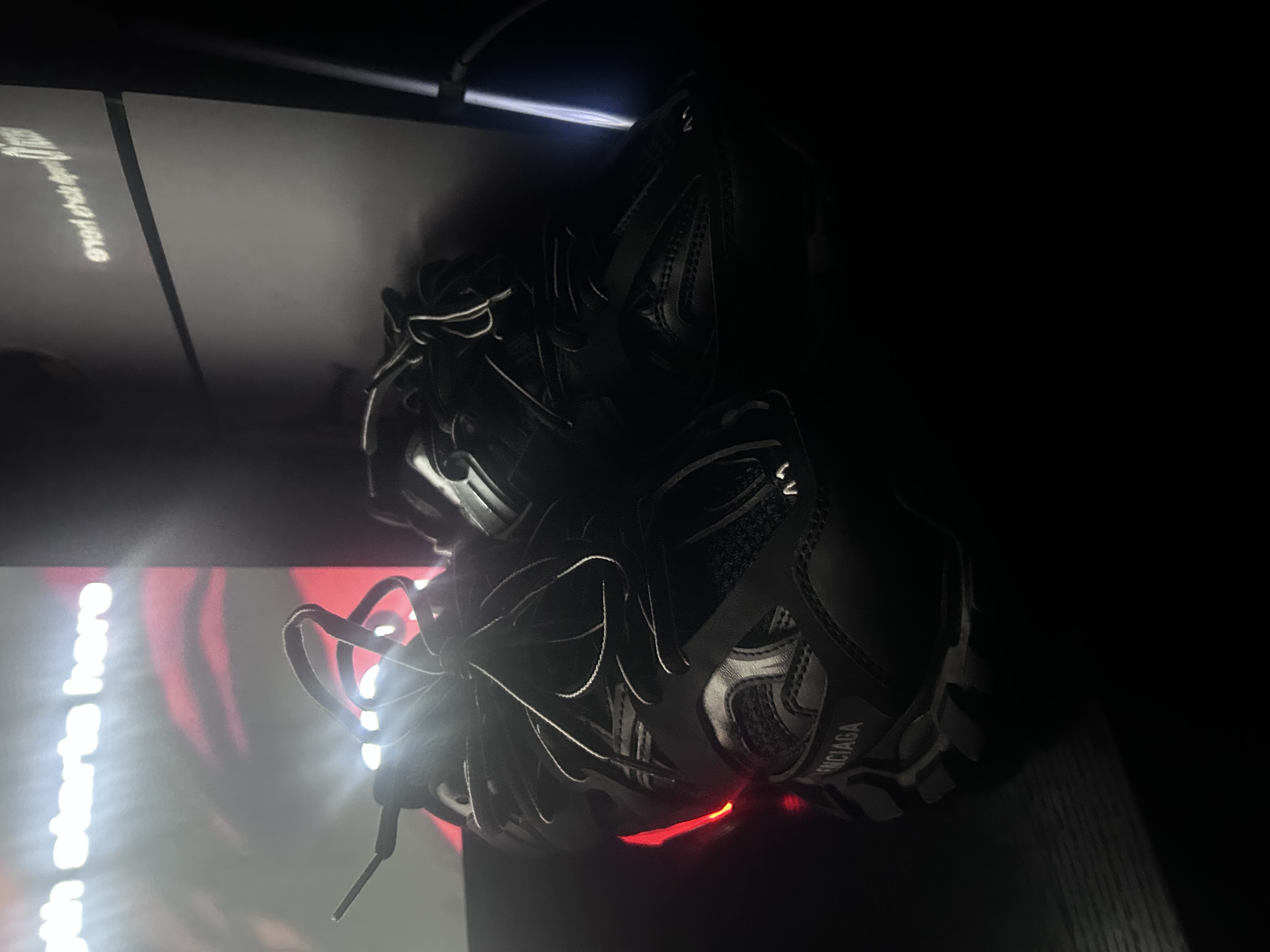 Balenciaga Track LED Black 555032 W1GB7 1000  review Middletownnyguy 04