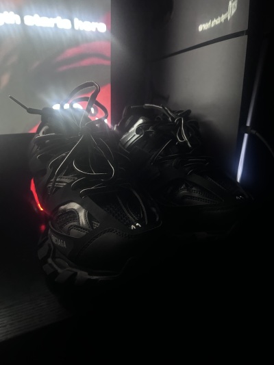 Balenciaga Track LED Black 555032 W1GB7 1000  review Middletownnyguy 04