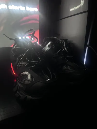 Balenciaga Track LED Black 555032 W1GB7 1000  review Middletownnyguy 04