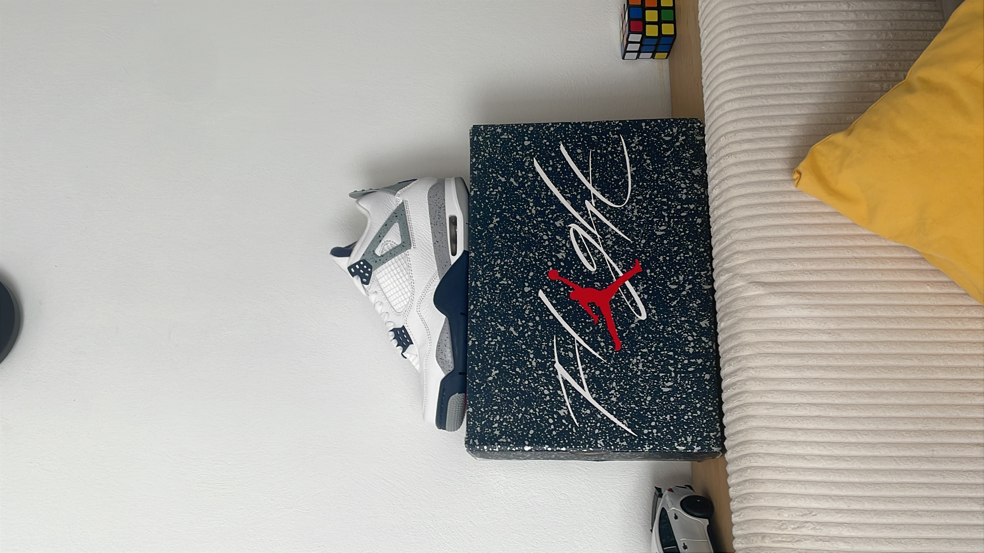 Air Jordan 4 Retro Midnight Navy  DH6927-140 (Best Quality) review Tobias 02