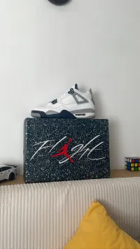 Air Jordan 4 Retro Midnight Navy  DH6927-140 (Best Quality) review 0