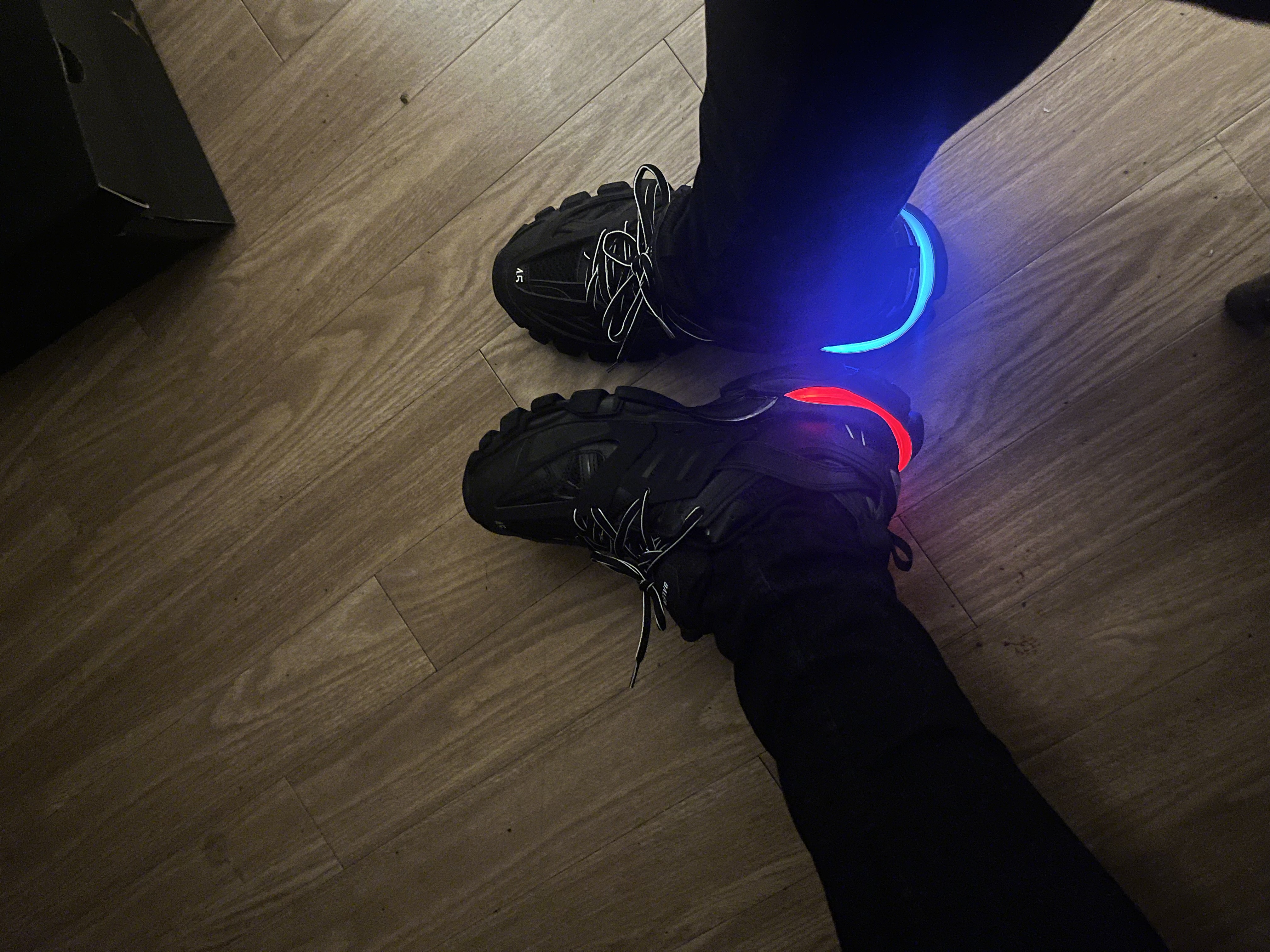 Balenciaga Track LED Black 555032 W1GB7 1000  review M7