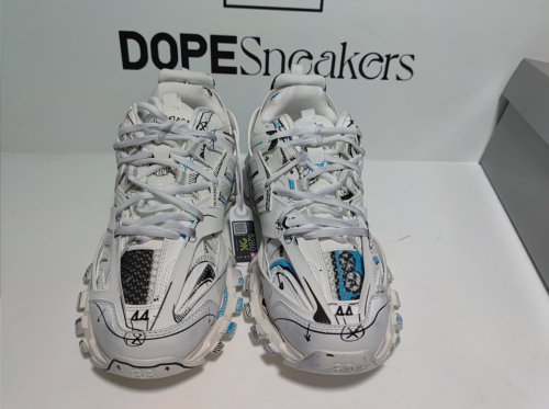 Balenciaga Track. Black Graffiti Art 542436 W3SRA 9014 review 