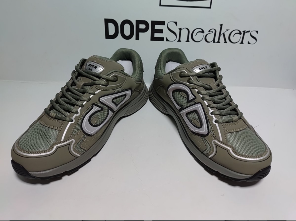Dior B30 Low Top Olive 3SN279ZRD_H680 review diene 03