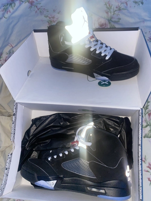 Air Jordan 5 Black Metallic Reimagined HF3975-001 review 