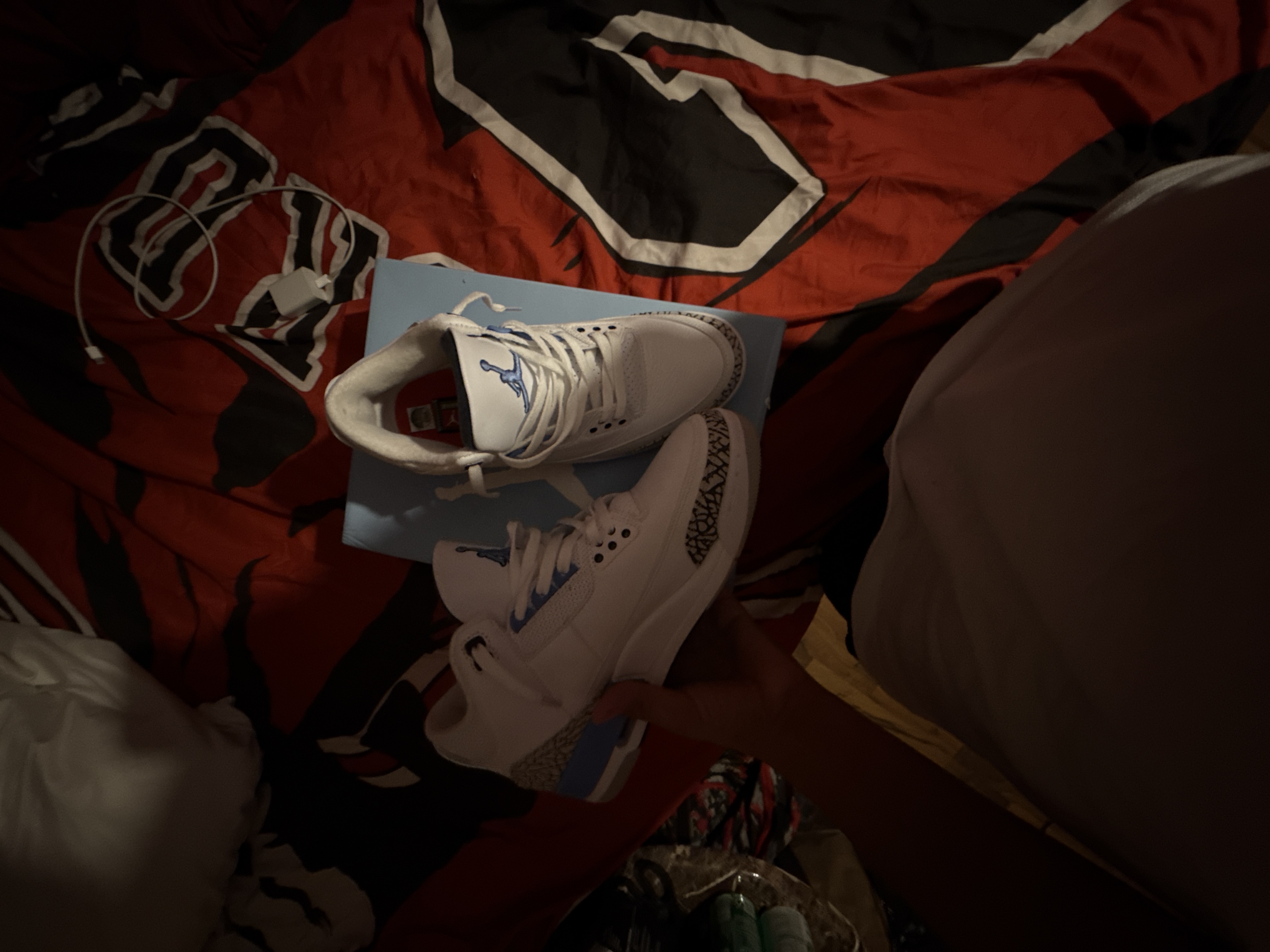 (GET)Air Jordan 3 Retro UNC CT8532-104 review Kingston