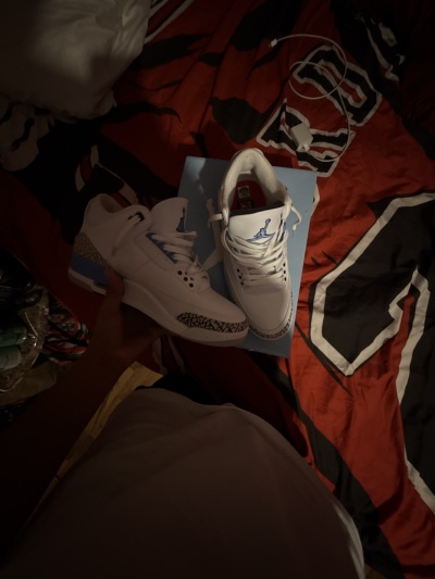 (GET)Air Jordan 3 Retro UNC CT8532-104 review Kingston