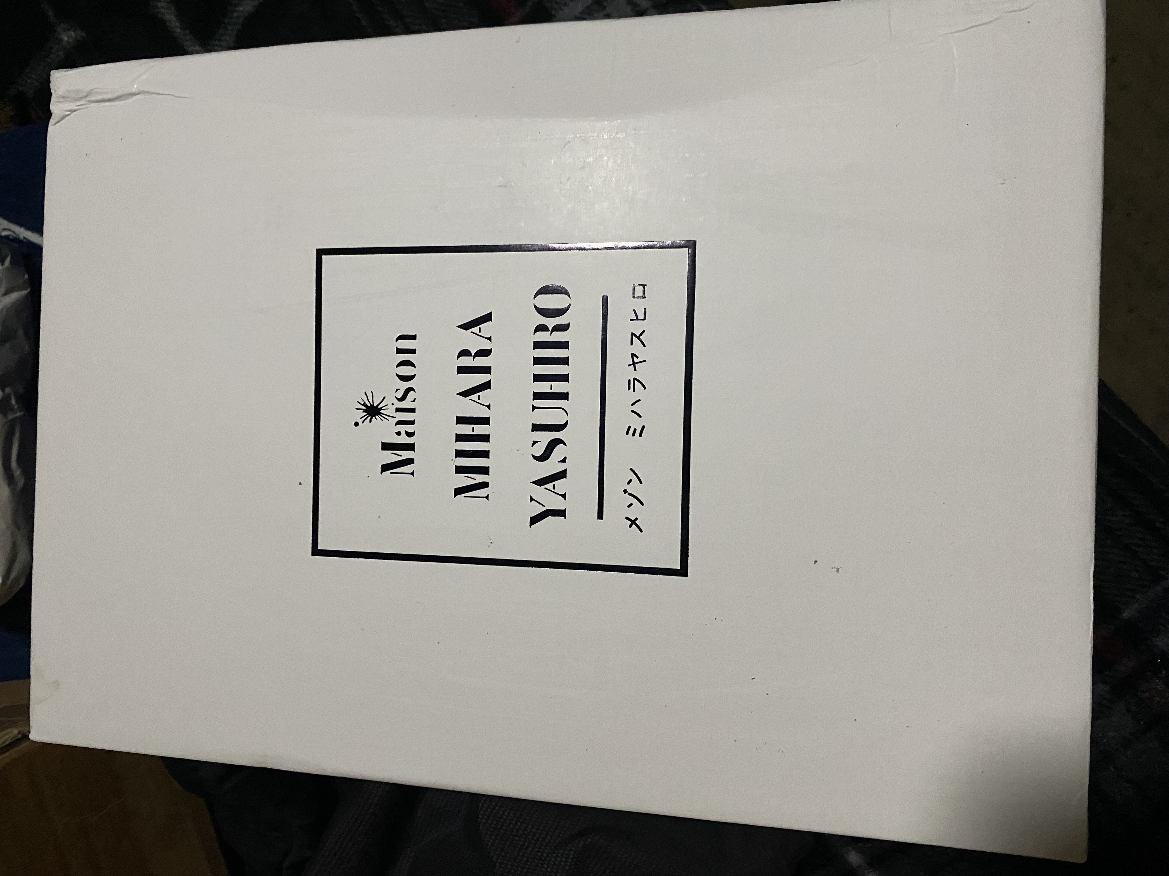 MIHARA YASUHIRO OG Sole Black White NO.801 review 0
