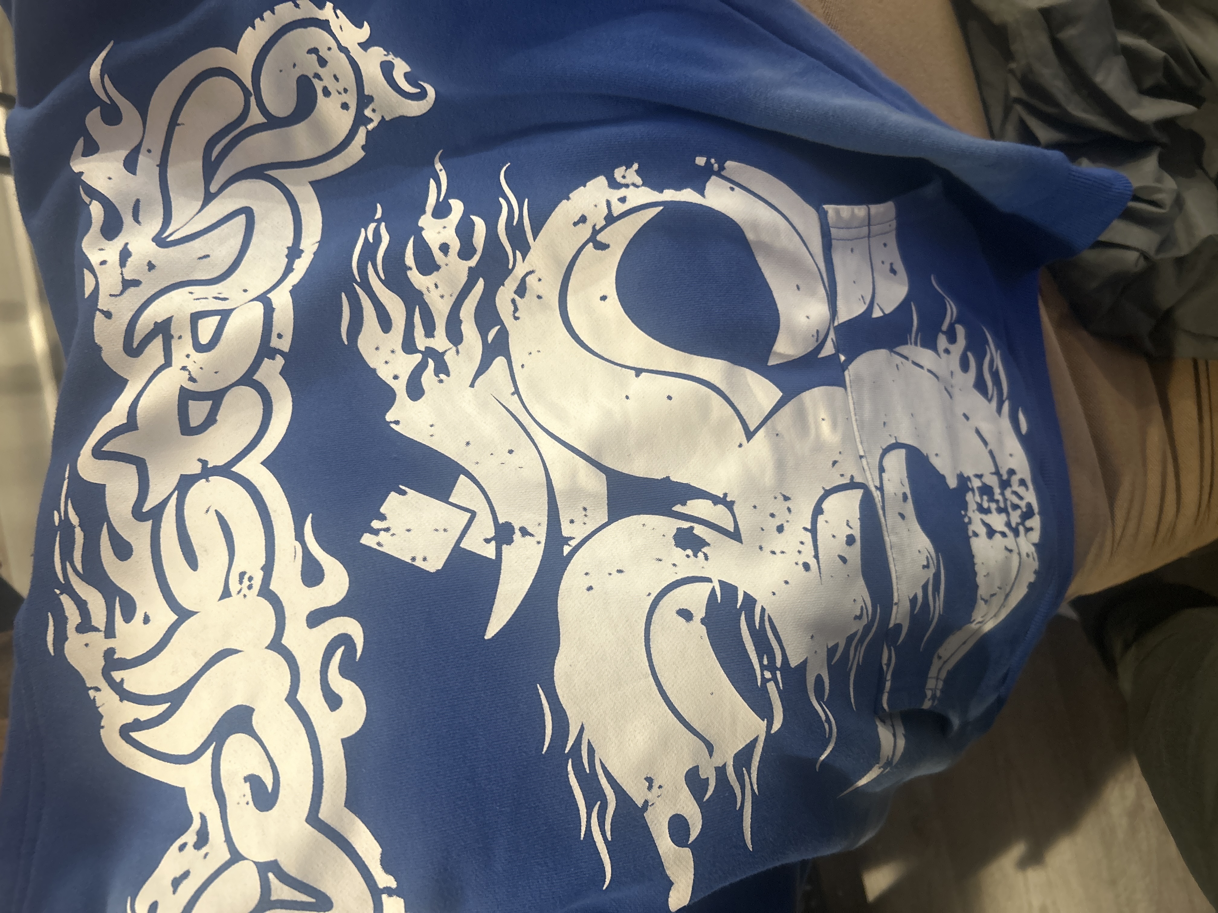 Hellstar  Yoga Hoodie Blue review Bump 00