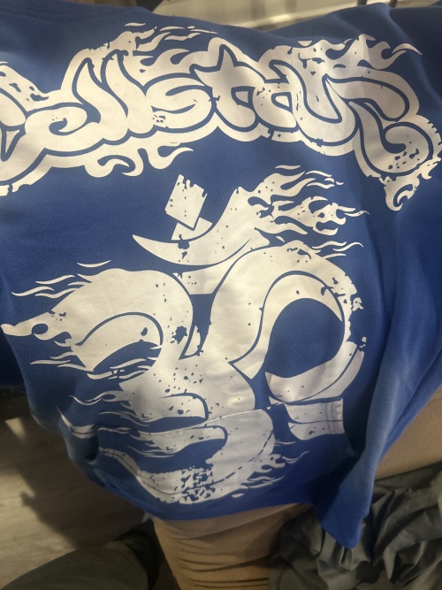 Hellstar  Yoga Hoodie Blue review 