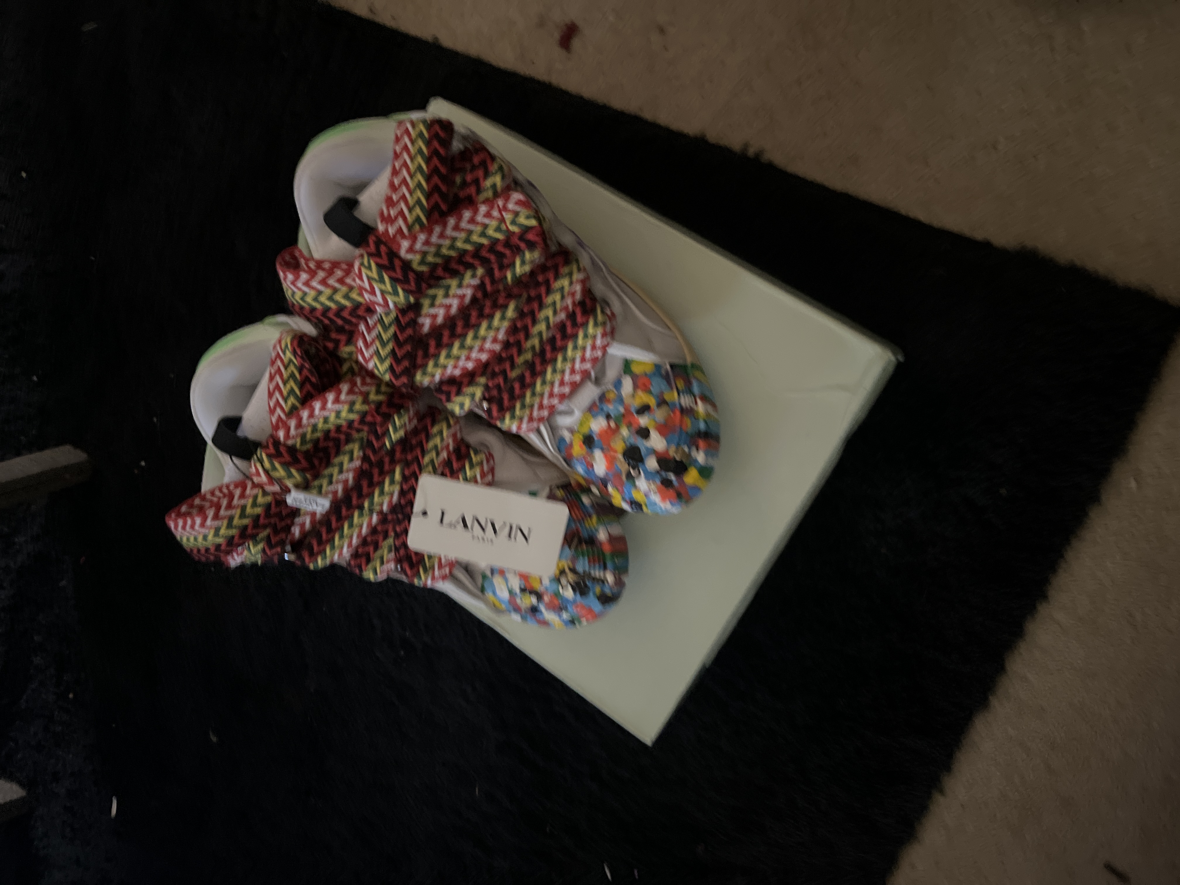 Lanvin Leather Curb Gallery Dept FM-SKRK11-DRGD-E21 review 0