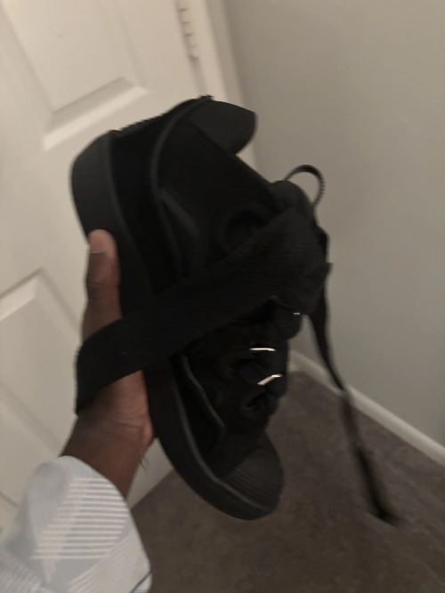 Lanvin Leather Curb Triple Black FU-SKDK12-DRAG-P25101047 review 