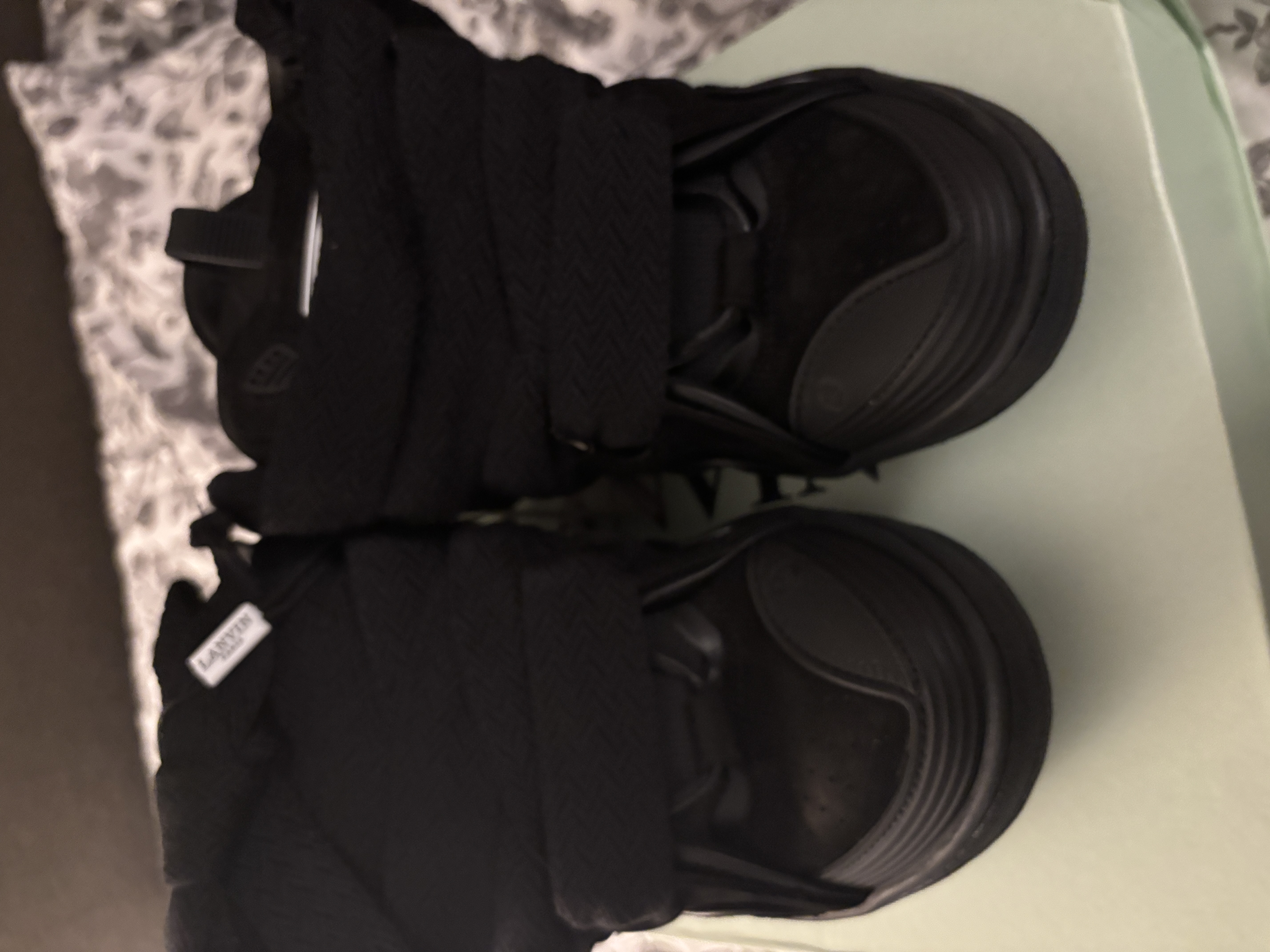 Lanvin Leather Curb Triple Black FU-SKDK12-DRAG-P25101047 review Kokooo 04