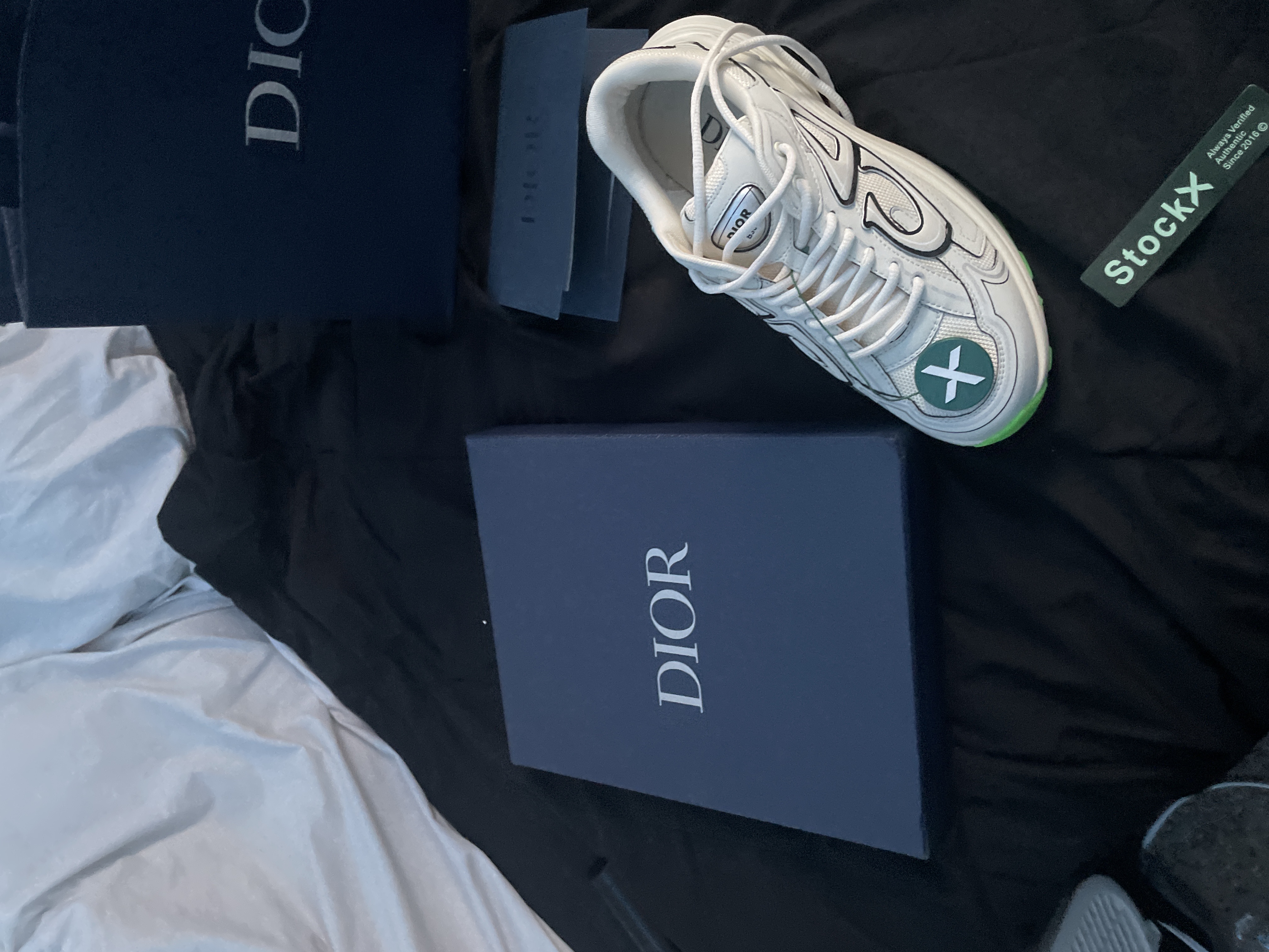 Dior B30 Reflective CD30 - Cream Green 3SN279ZRD-H166 review 0