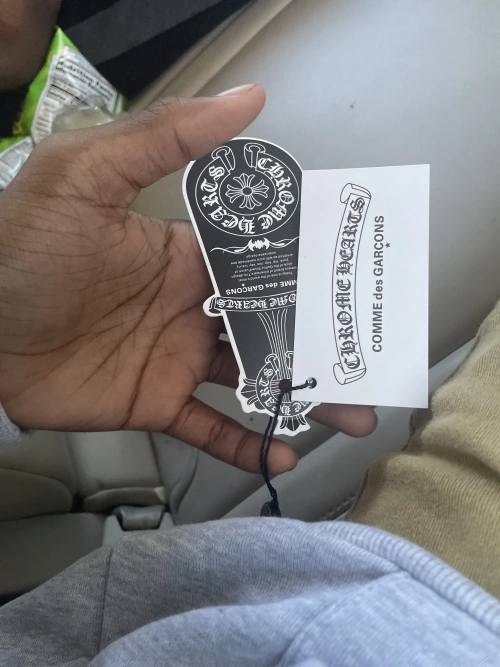 Chrome Hearts x Matty Boy Flames Hoodie 'Heather Grey' review 