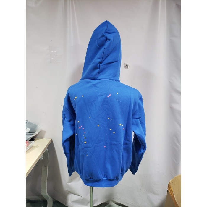  Sp5der TC Hoodie Blue review Nettspend 03