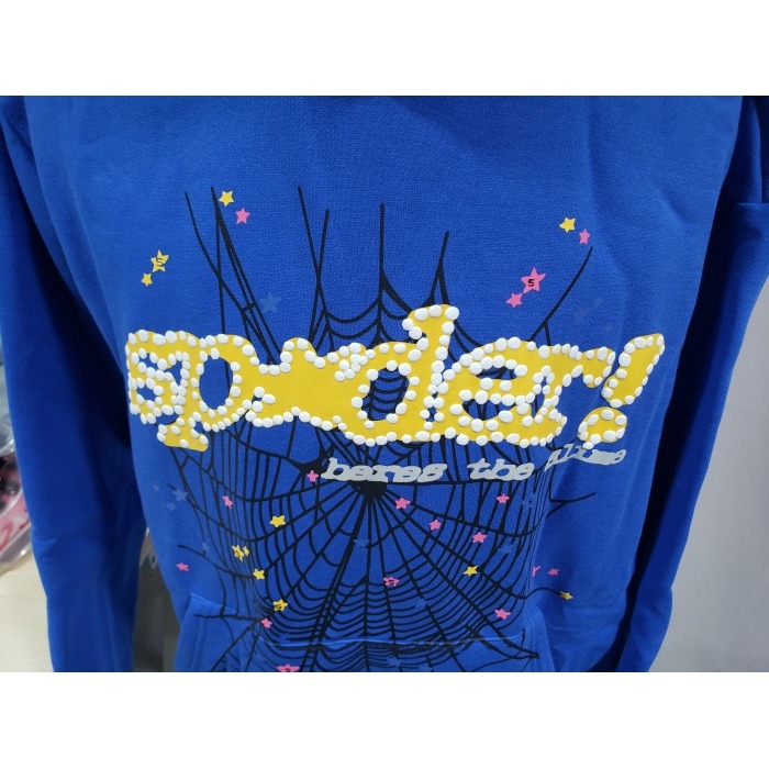  Sp5der TC Hoodie Blue review Nettspend 01