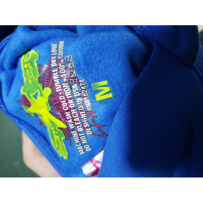  Sp5der TC Hoodie Blue review Nettspend 02