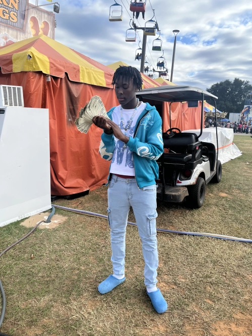 Marni Long-hair Calfskin Fussbett Sabot Blue SBMR000600P412200B50 review 