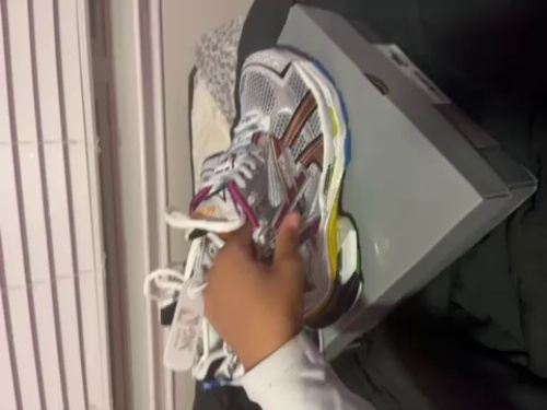 Balenciaga Runner Silver Purple Reps review 