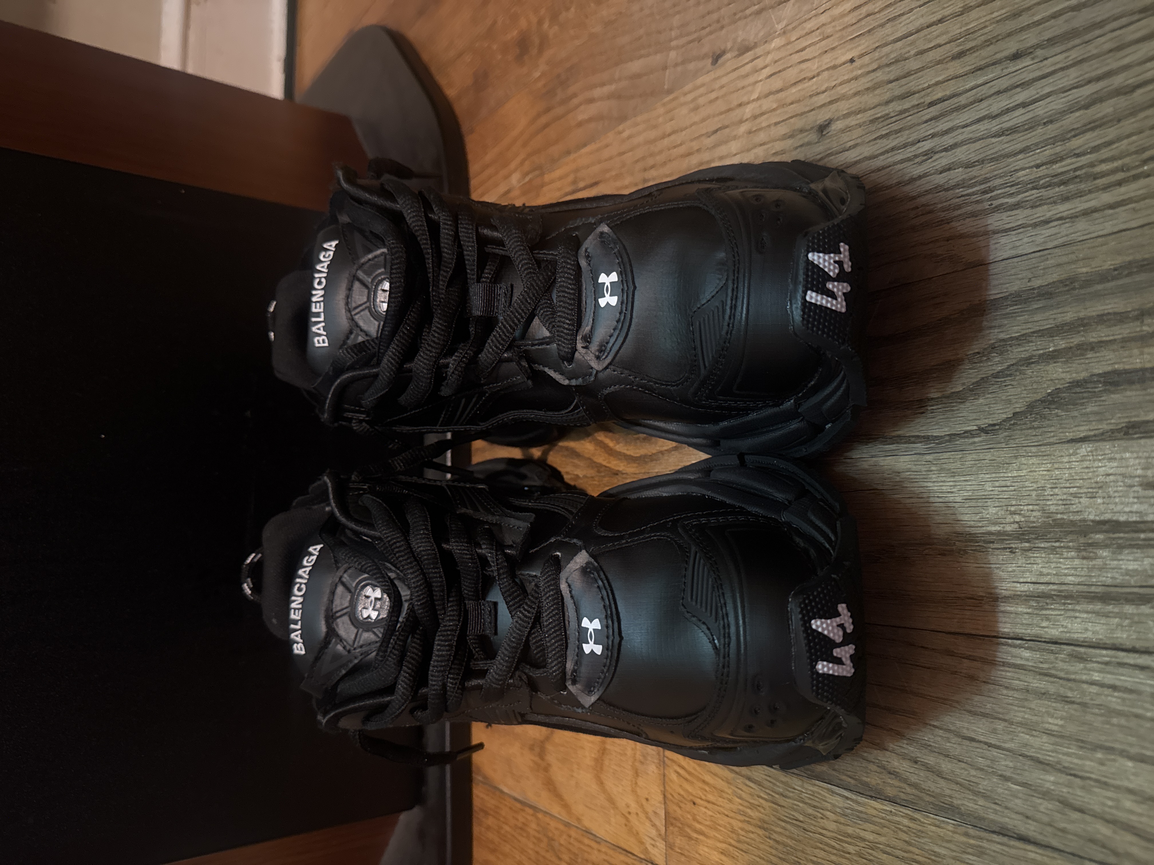 Under Armour x Balenciaga Runner Sneaker 'Black' 813793 WRUCU 1000 review Jack 01