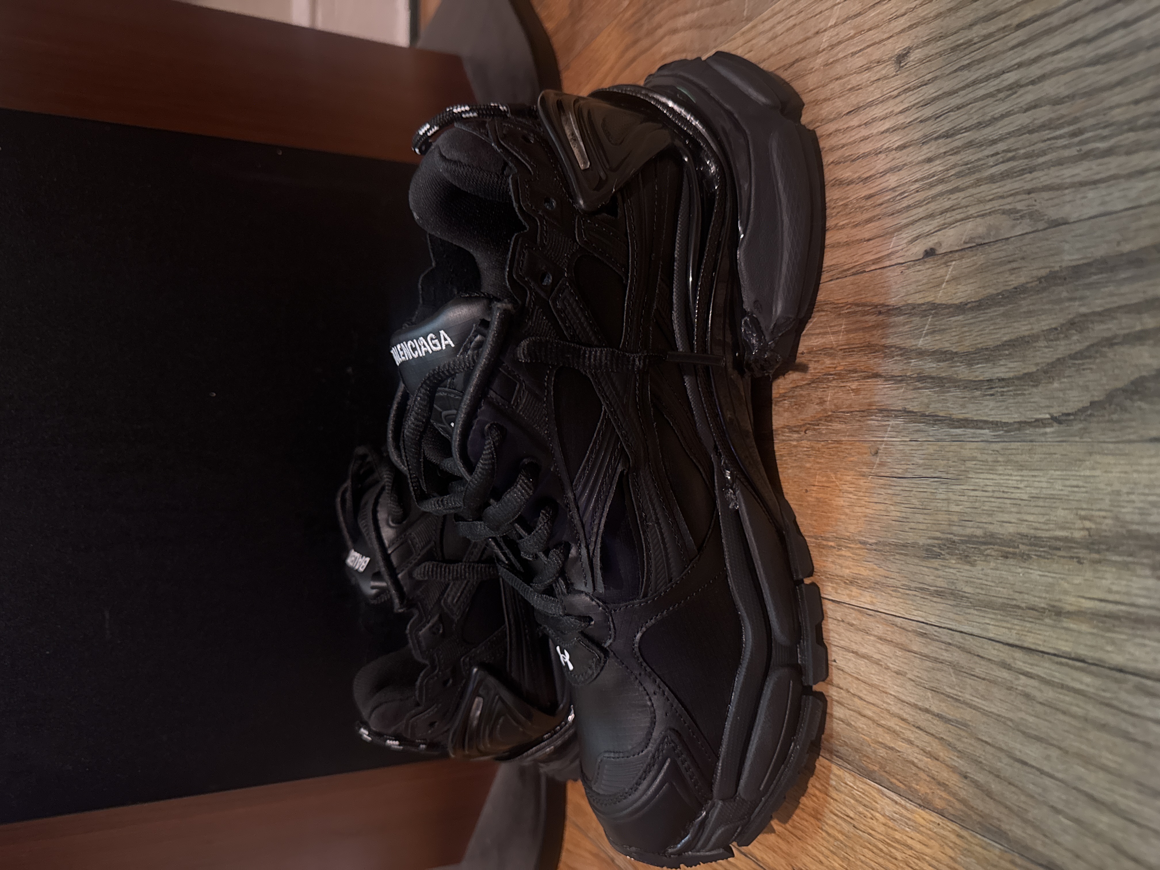 Under Armour x Balenciaga Runner Sneaker 'Black' 813793 WRUCU 1000 review Jack 02