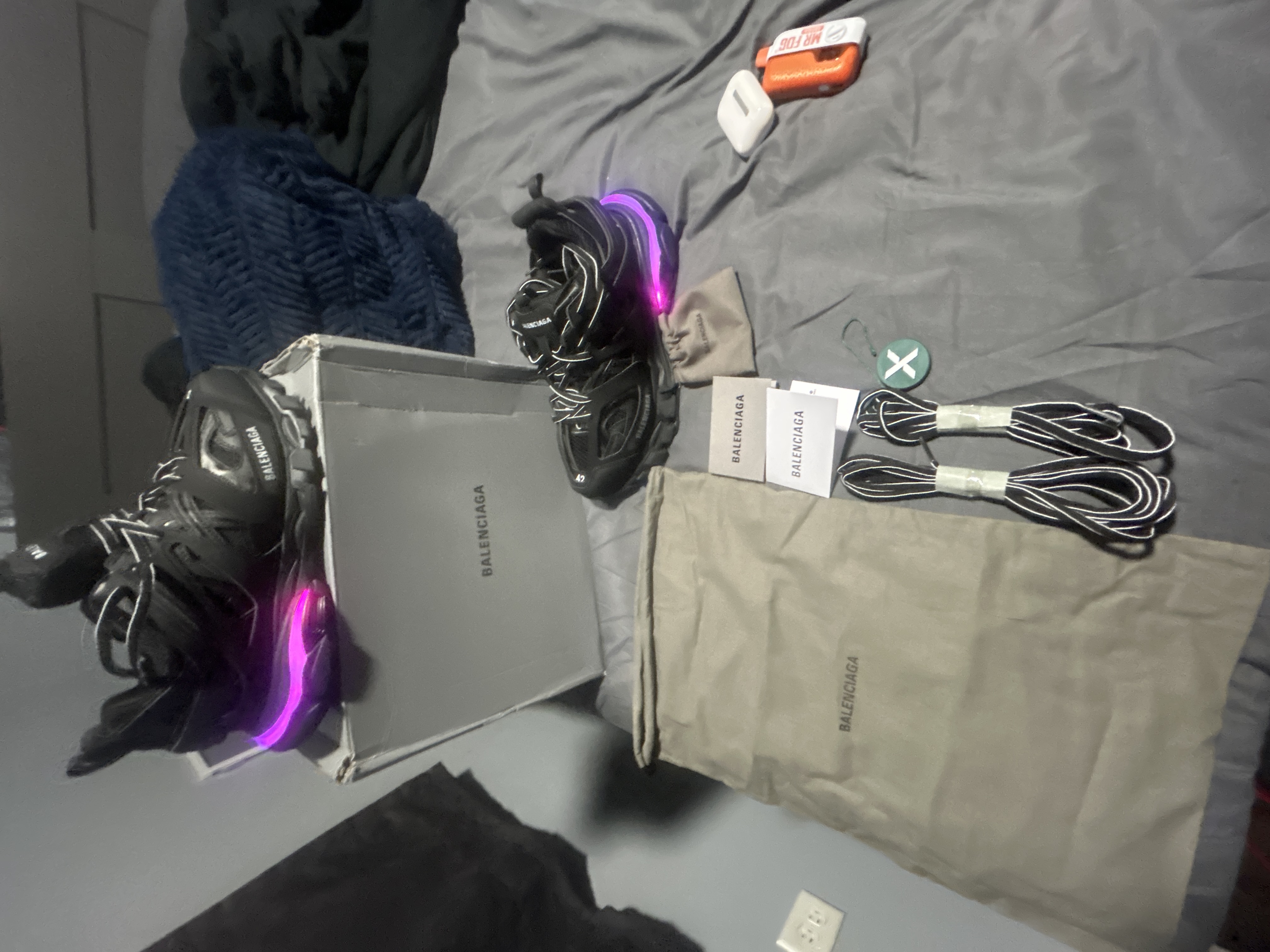 Balenciaga Track LED Black 555032 W1GB7 1000  review Giovanni