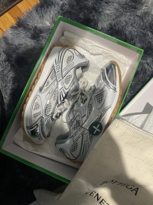 Bottega Veneta Orbit Silver  Reps review 