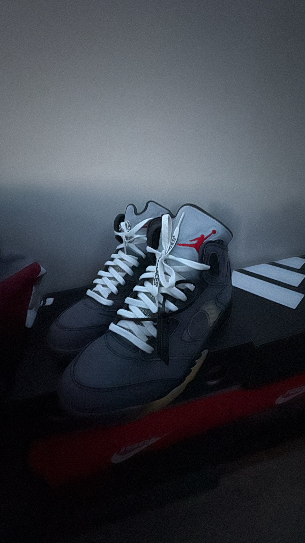 OFF-WHITE x Air Jordan 5  Retro Muslin CT8480-001 review 0