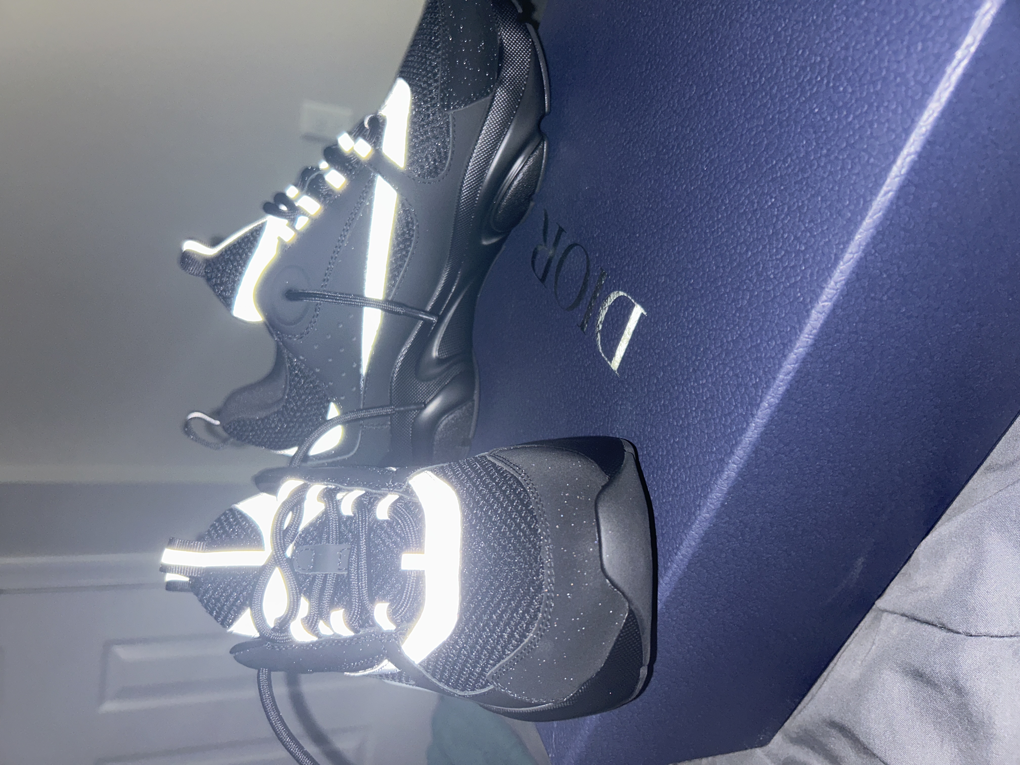 Dior B22 Black Silver 3SN231ZNG_H969  review 0