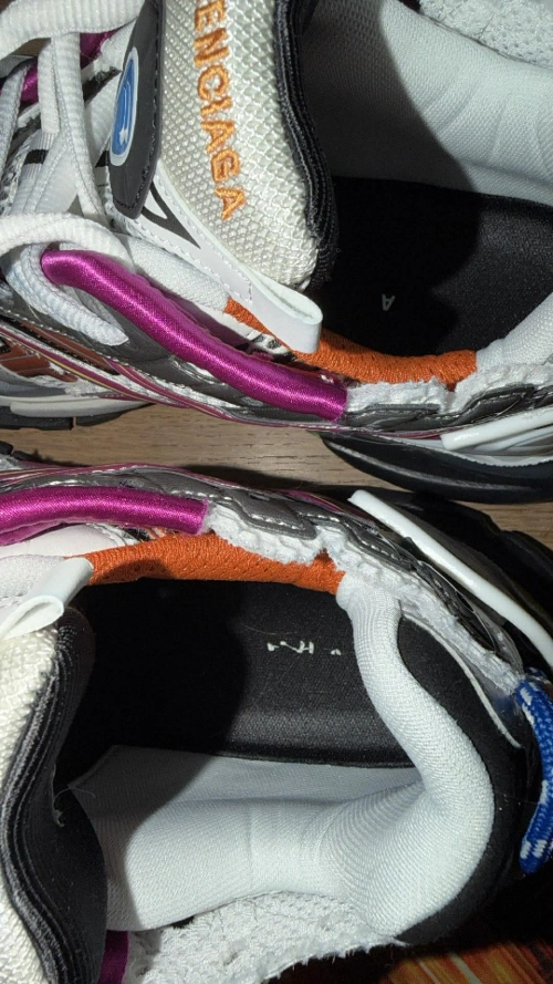 Balenciaga Runner Silver Purple Reps review 