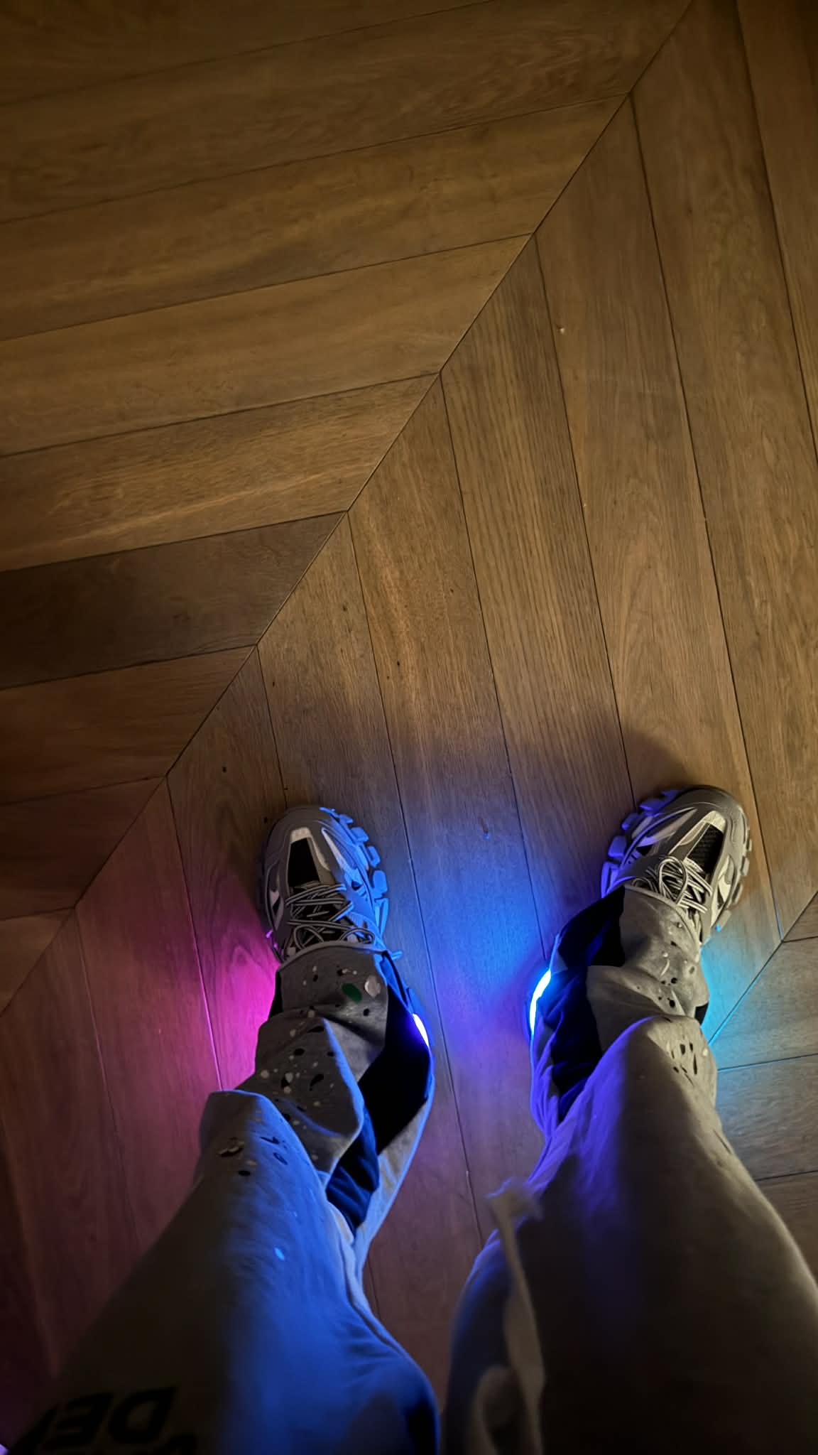 Balenciaga Track LED  Grey 555032 W1GB7 1214  review 1