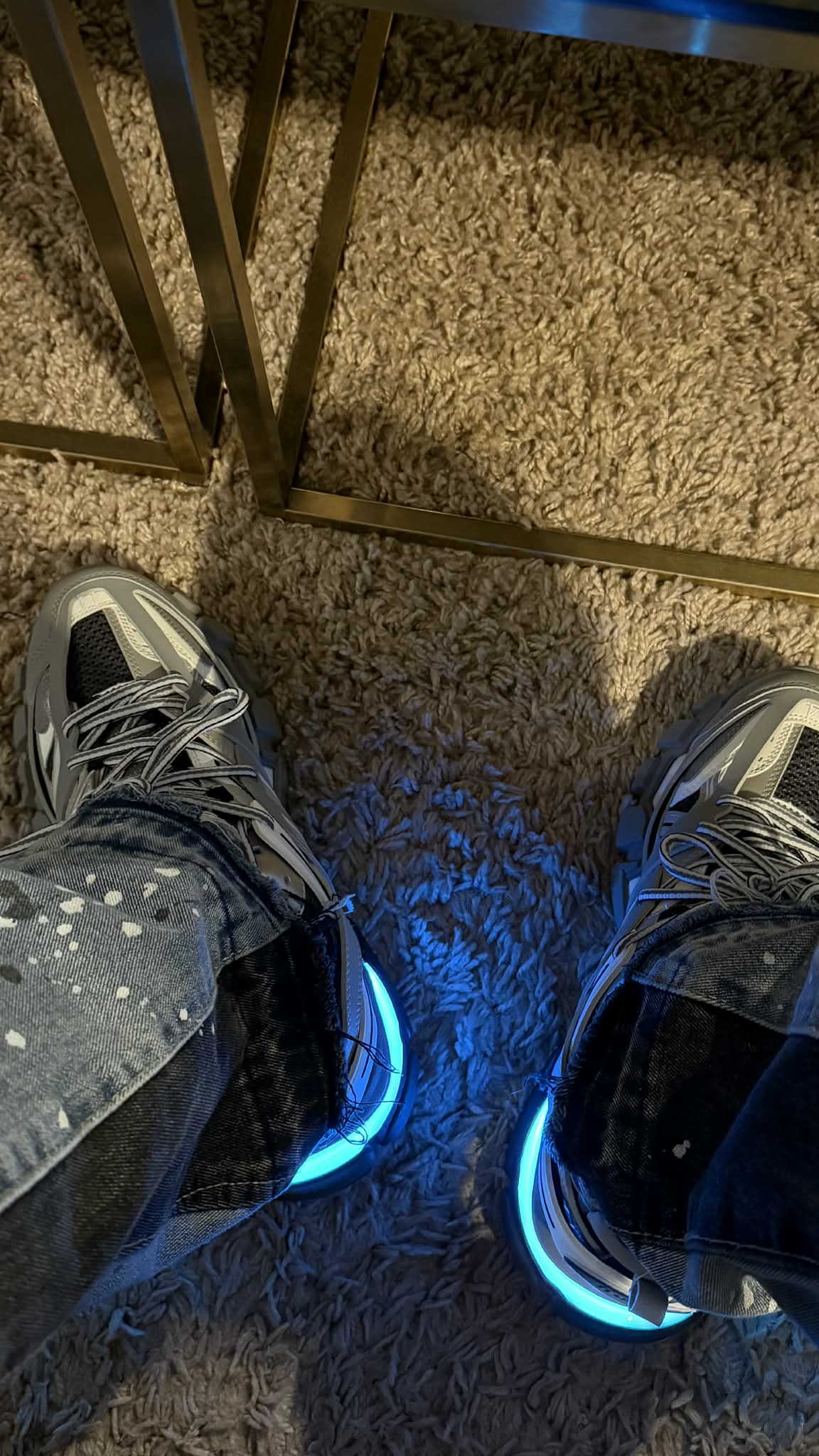 Balenciaga Track LED  Grey 555032 W1GB7 1214  review 2