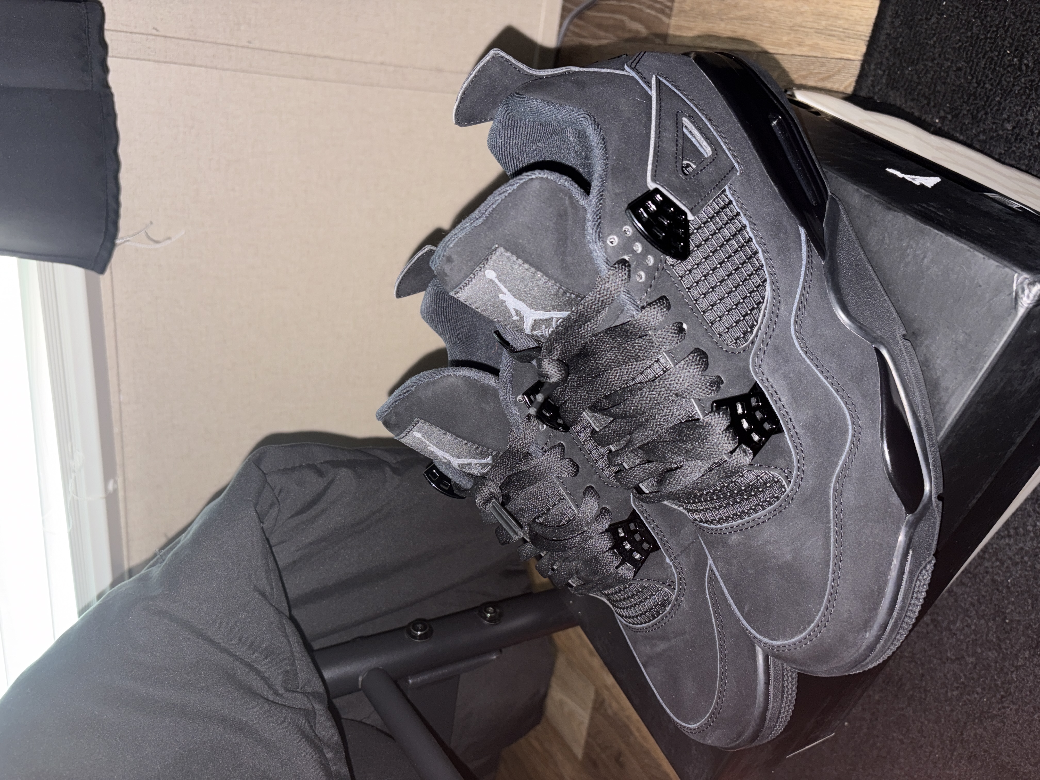  Air Jordan 4 Retro “Black Cat” CU1110-010(Top Quality) review 0