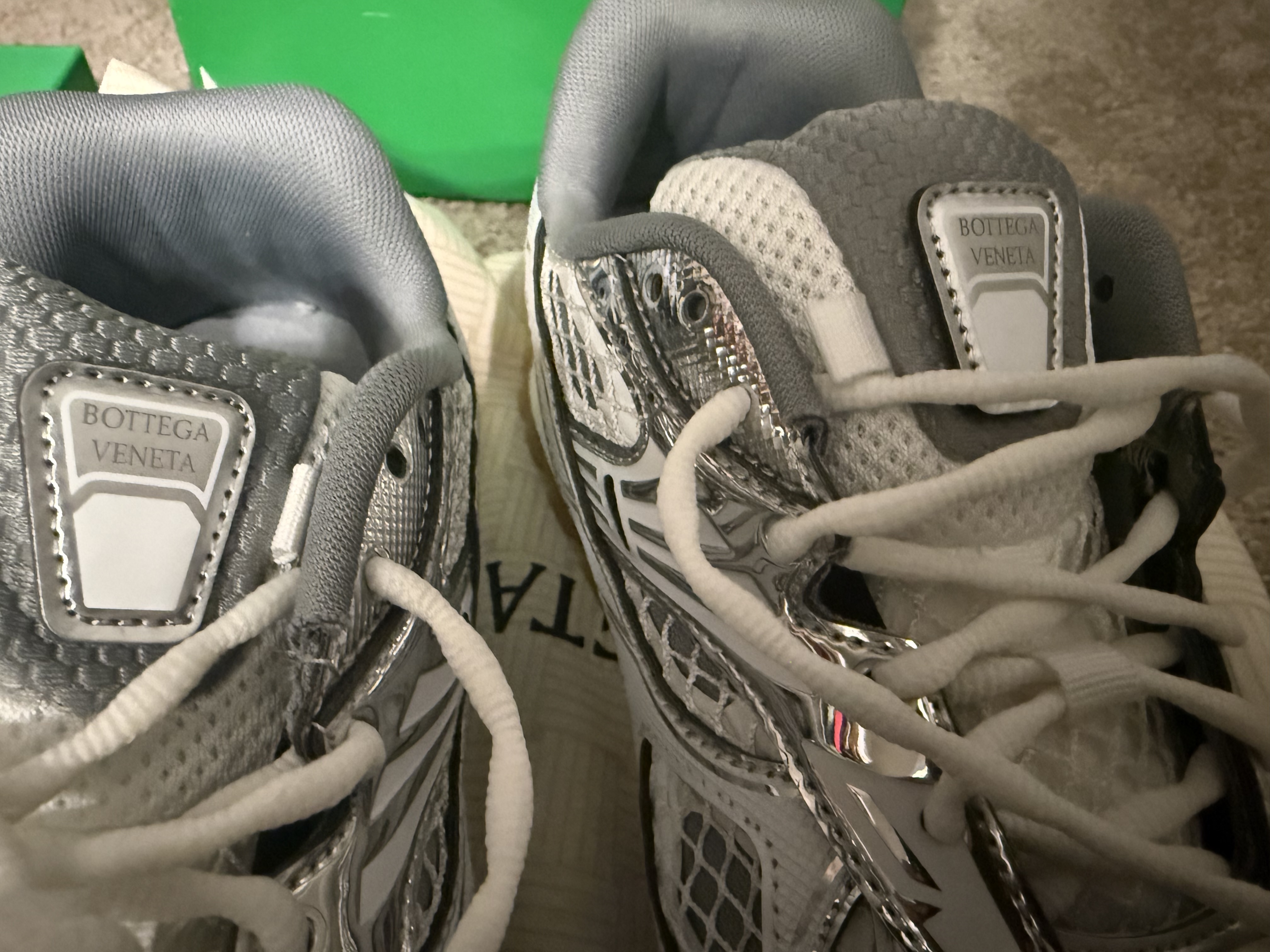 Bottega Veneta Orbit Silver  Reps review 2