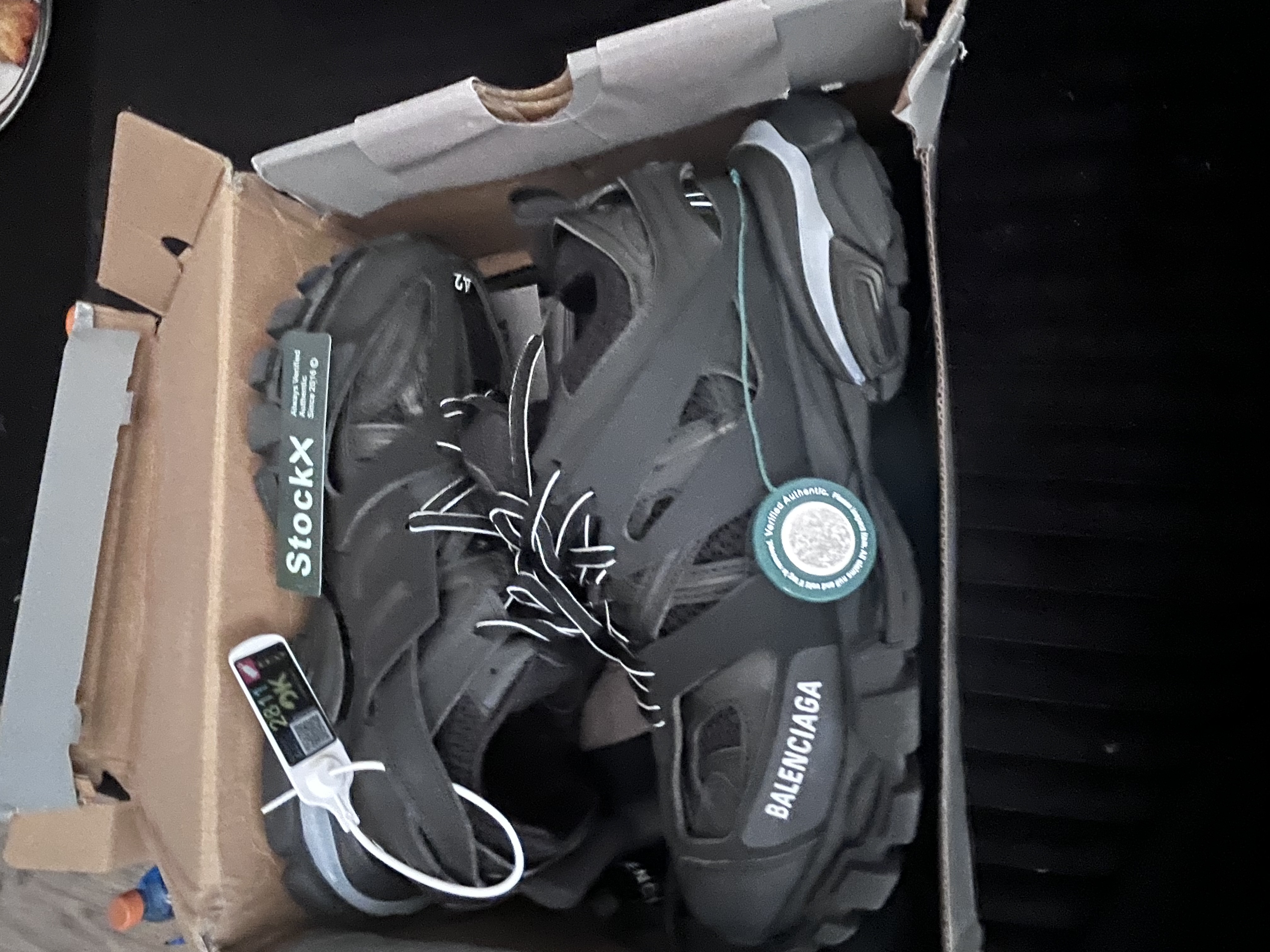 Balenciaga Track LED Black 555032 W1GB7 1000  review 1
