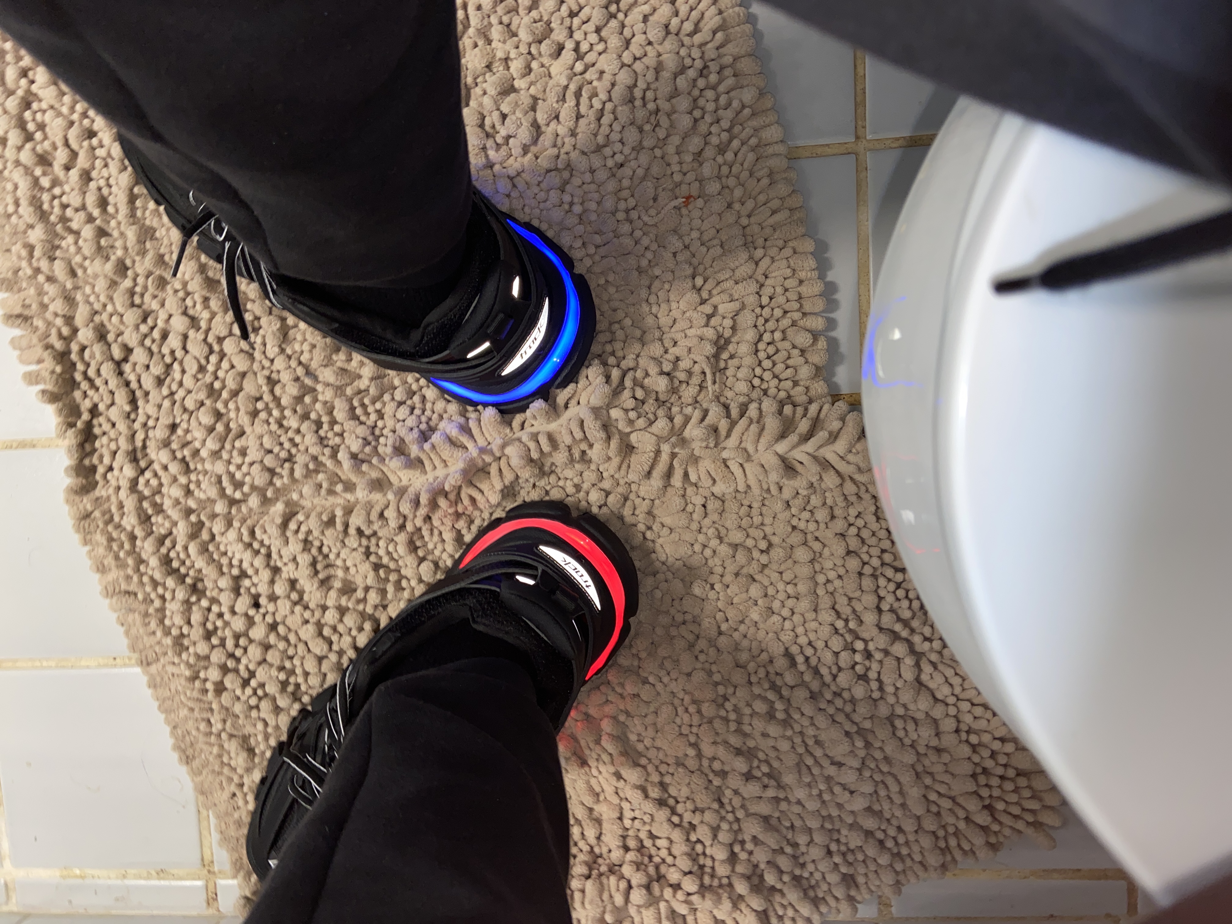 Balenciaga Track LED Black 555032 W1GB7 1000  review 0