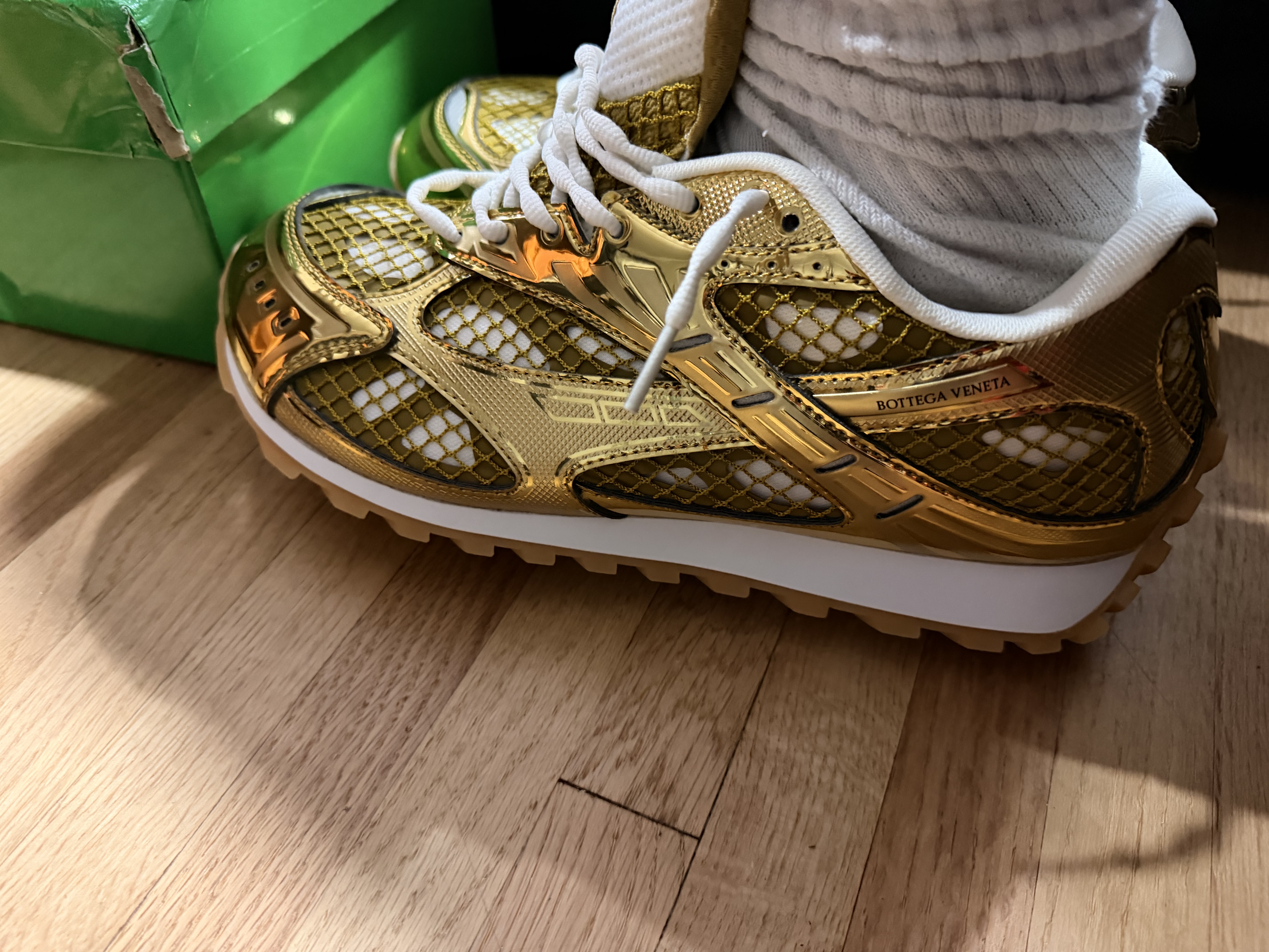 Bottega Veneta Orbit Gold review 4