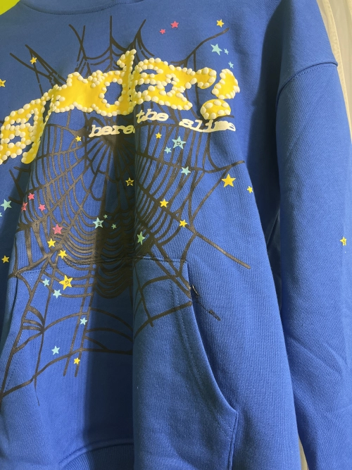  Sp5der TC Hoodie Blue reviewed by