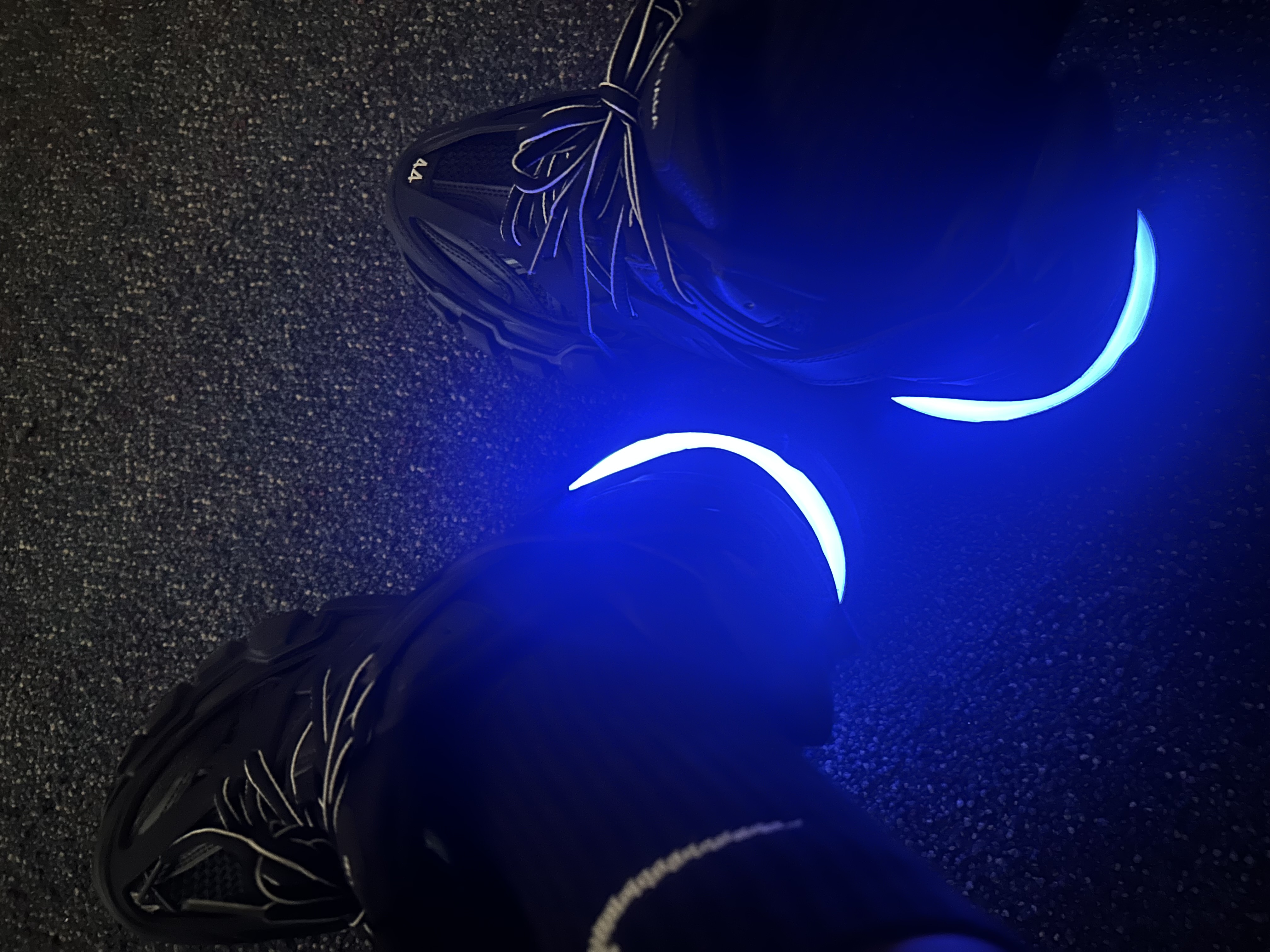 Balenciaga Track LED Black 555032 W1GB7 1000  review 0