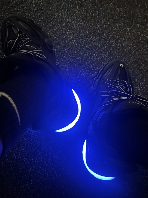 Balenciaga Track LED Black 555032 W1GB7 1000  reviewed by