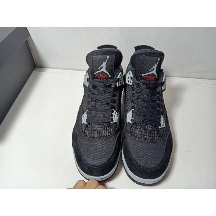 Air Jordan 4 Retro Black Canvas DH7138-006