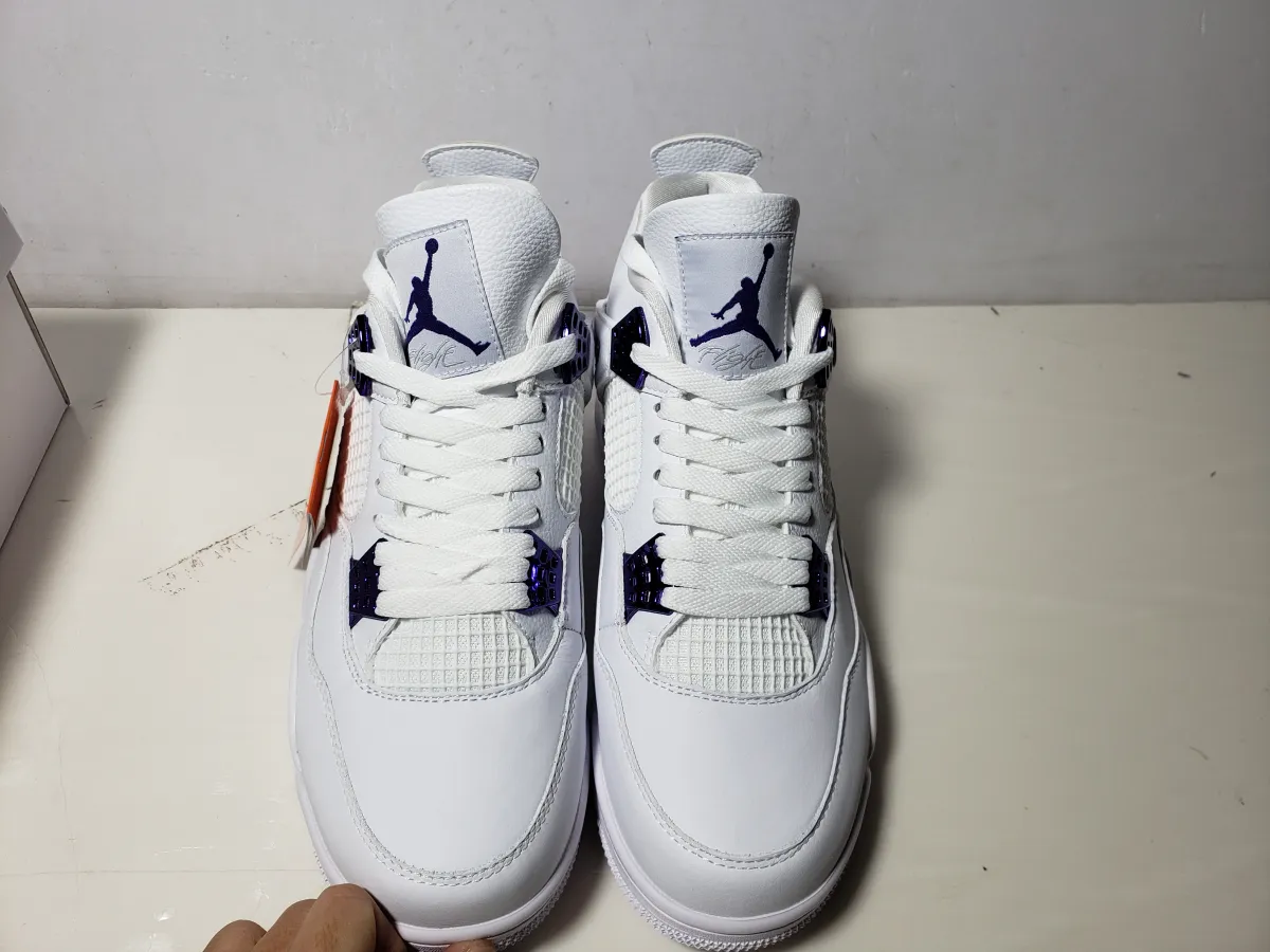 Dopesneakers QC Pictures|Air Jordan 4 Retro Purple Metallic CT8527-115