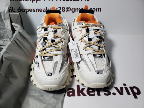 Dopesneakers QC Pictures |FAKE Balenciaga Tess S. White Orange Black 542436 W1GB1 9059
