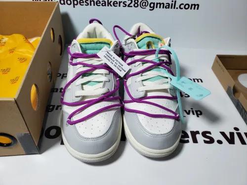 Dopesneakers QC Pictures |OFF WHITE x Nike Dunk SB Low The 50 NO.21 DM1602-100