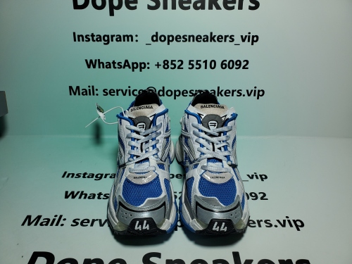 Balenciaga Runner White Blue Reps QC Review